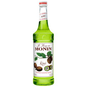 Monin Kiwi Flavor Syrup Glass, 750 Milliliter -- 12 Case