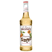 Monin Amaretto Flavor Syrup Glass, 750 Milliliter -- 12 Case