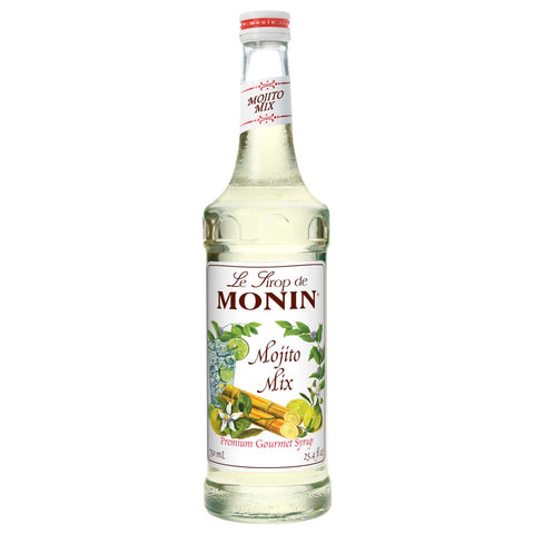 Monin Mojito Mint Flavor Syrup, 750 Milliliter -- 12 Case