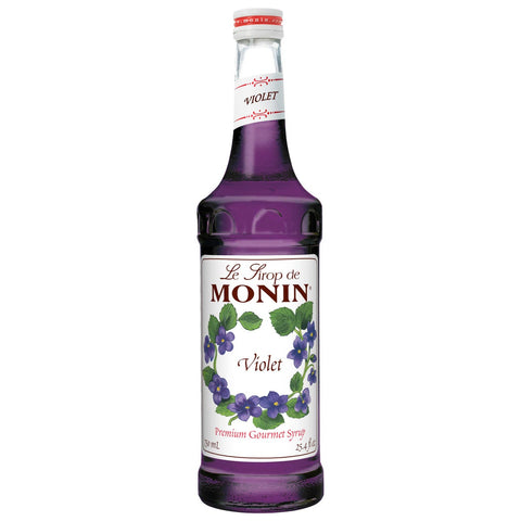 Monin Violet Syrup, 750 Milliliter -- 12 per case.