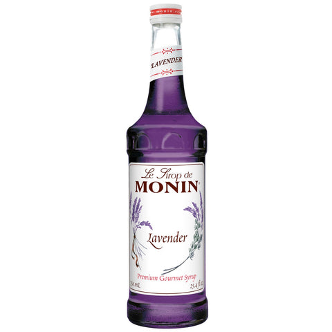 Monin Lavender Flavor Syrup -- 12 per case.
