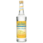 Monin White Chocolate Sugar Free, 750 Milliliter -- 12 Case