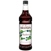Monin Blackberry Flavor Syrup, 1 Liter -- 4 Case
