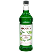 Monin Granny Apple Smith Flavor Syrup, 1 Liter -- 4 Case