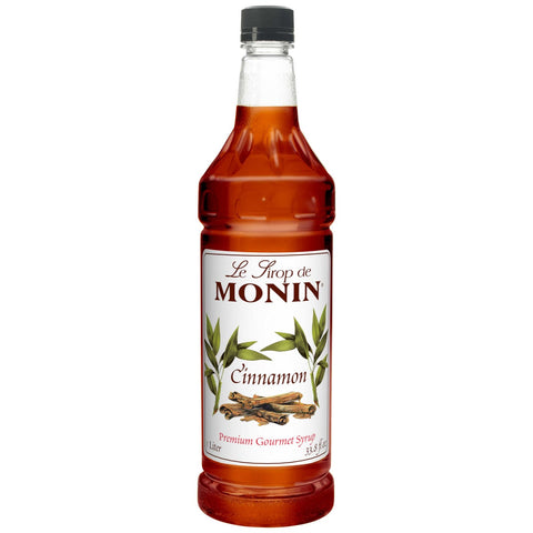 Monin Cinnamon Flavor Syrup, 1 Liter -- 4 per case.