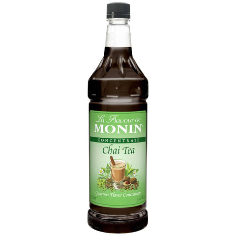 Monin Chai Syrup, 1 Liter -- 4 per case.