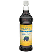 Monin Sugar Free Blackberry Syrup, 1 Liter -- 4 per case.