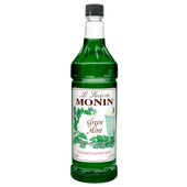 Monin Green Mint Syrup, l Liter -- 4 per case.