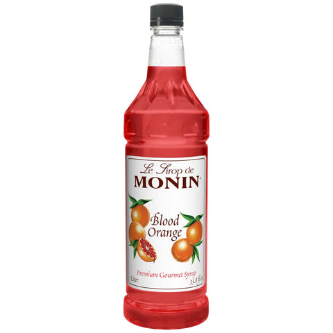 Monin Flavor Blood Orange, 1 Liter -- 4 Case
