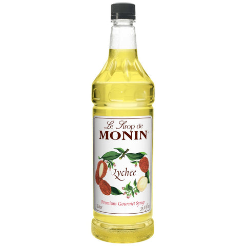 Monin Flavor Lychee, 1 Liter -- 4 Case