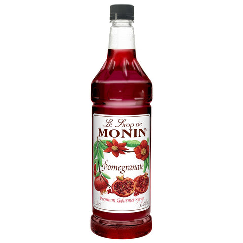 Monin Pomegranate Flavoured Syrup, 1 Liter -- 4 per case.