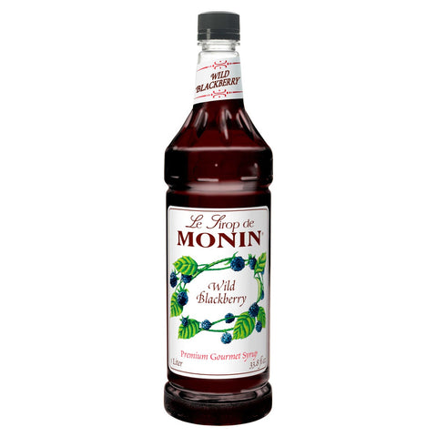 Monin Wildberry Flavor Syrup, 1 Liter -- 4 per case.