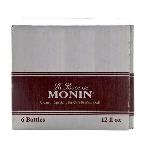 Monin Dark Chocolate Sauce, 12 Ounce -- 6 per case