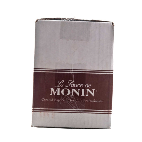 Monin White Chocolate Sauce, 12 Ounce -- 6 per case.