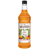 Monin Spicy Mango Syrup, 1 Liter -- 4 per case.