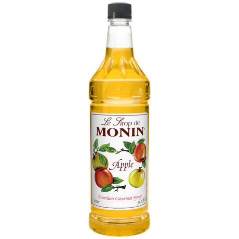Monin Apple Flavoring Syrup, 1 Liter -- 4 per case.