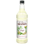 Monin Ginger Syrup, l Liter -- 4 per case.