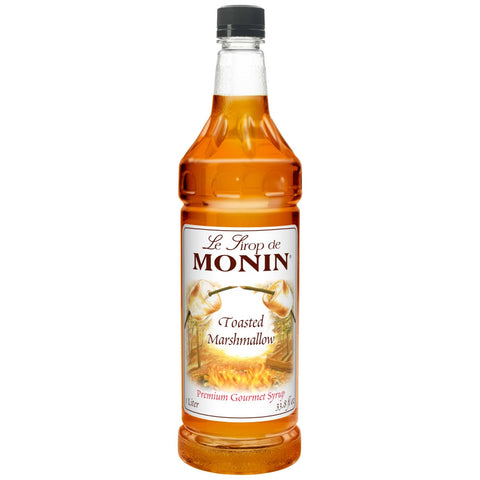 Monin Toasted Marshmallow Syrup, 1 Liter -- 4 per case.