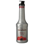 Monin Wildberry Fruit Puree Syrup, 1 Liter -- 4 per case.