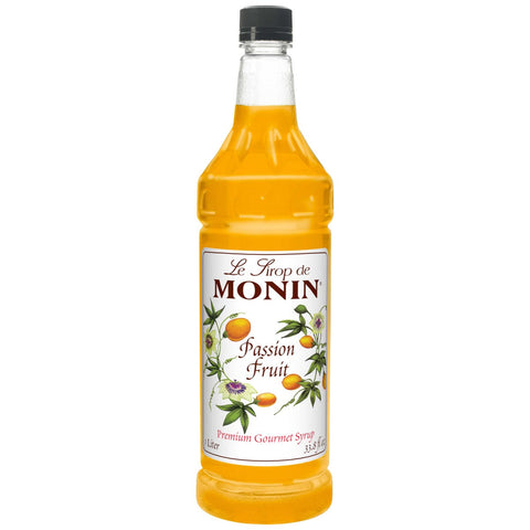 Monin Passion Fruit Syrup, 1 Liter -- 4 per case.
