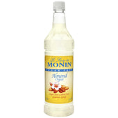 Monin Sugar Free Almond Gourmet Syrup, 1 Liter -- 4 per case.