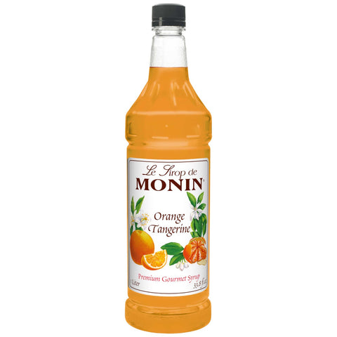 Monin Orange Tangerine Syrup, 1 Liter -- 4 per case.