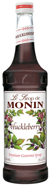 Monin Huckleberry Syrup, 750 Milliliter -- 12 per case