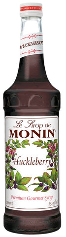 Monin Huckleberry Syrup, 750 Milliliter -- 12 per case