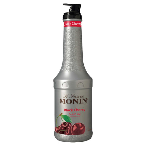 Monin Black Cherry Puree, 1 Liter -- 4 per case.