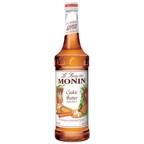 Monin Cookie Butter Premium Gourmet Syrup, 750 Milliliter -- 12 per case.
