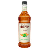 Monin Caramel Zero Calorie Natural Flavoring, 1 Liter -- 4 per case.