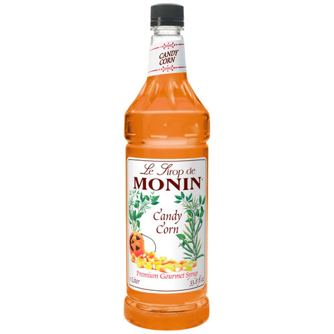 Monin Candy Corn Gourmet Syrup, 1 Liter -- 4 per case.