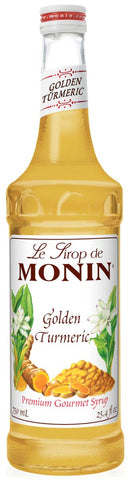 Monin Golden Turmeric Syrup, 750 Milliliter -- 12 per case.