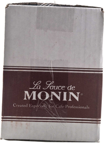 Monin Sea Salt Caramel Toffee Flavored Sauce, 12 Fluid Ounce -- 6 per case.