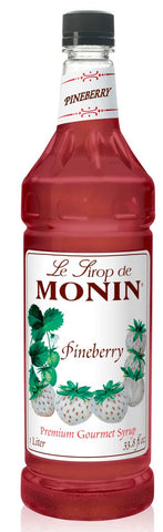 Monin Pineberry Gourmet Syrup, 1 Liter -- 4 per case