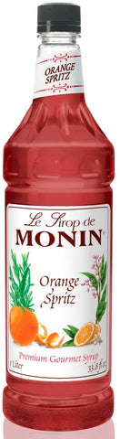 Monin Orange Spritz Gourmet Syrup, 1 Liter -- 4 per case