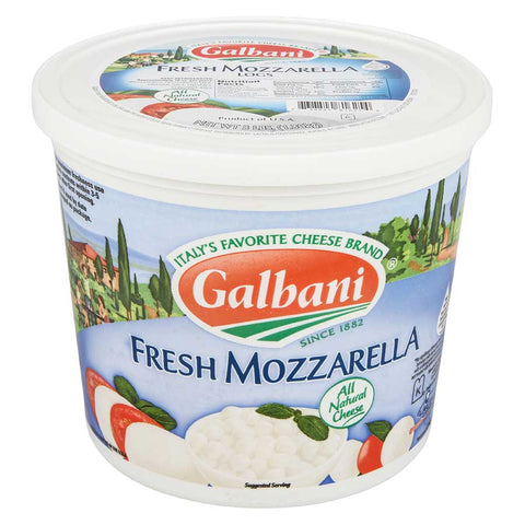 Galbani Fresh Mozzarella Logs, 3 Pound -- 2 per case.