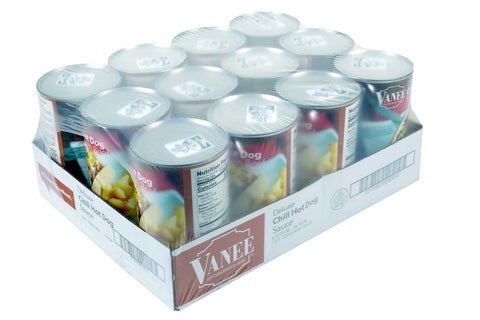 Vanee Chili Hot Dog Sauce, 5 Ounce -- 12 Case