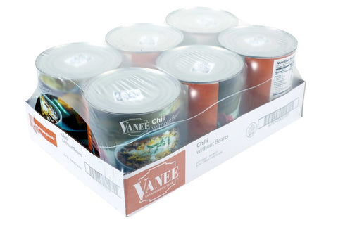 Vanee Chili without Beans - 108 oz. can, 6 per case