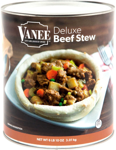 Vanee Deluxe Beef Stew, 106 Ounce -- 6 cans per case