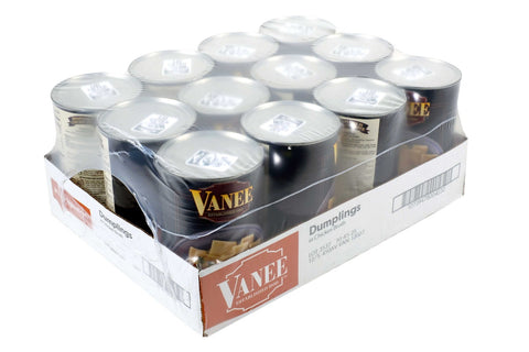 Vanee Foods Dumpling In Chicken Broth, 48 Ounce -- 12 per case.