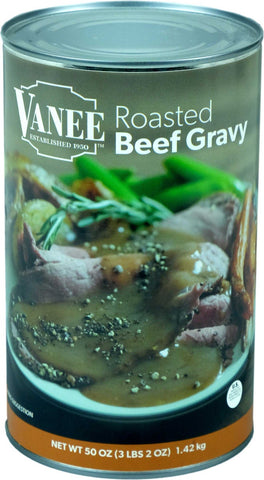 Vanee Roasted Beef Gravy, 50 Ounce -- 12 Case