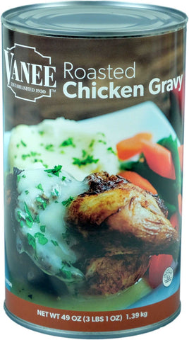 Vanee Roasted Chicken Gravy, 49 Ounce -- 12 Case