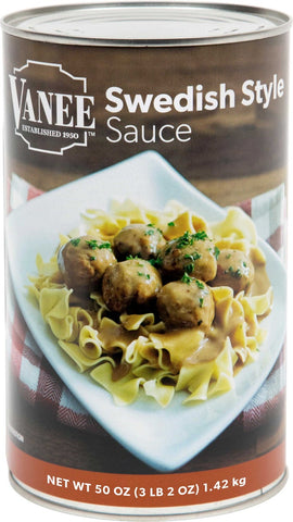 Vanee Swedish Style Sauce, 52 Ounce -- 12 Case