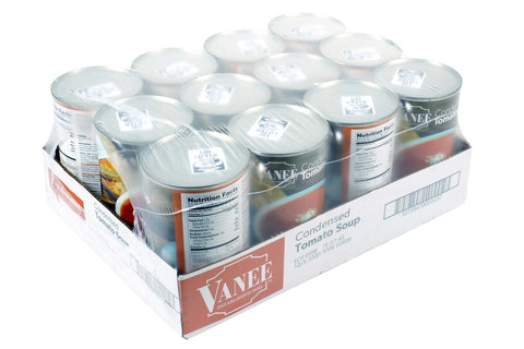 Vanee Condensed Tomato Soup - 50 oz. can, 12 per case