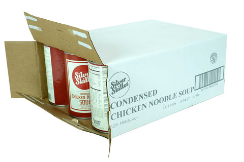Silver Skillet Condensed Chicken Noodle Soup, 50 Ounce -- 12 per case.