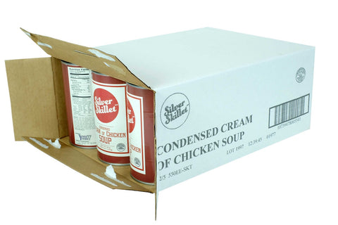 Silver Skillet Condensed Cream Of Chicken Soup, 50 Ounce -- 12 per case.