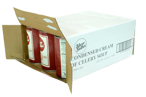 Silver Skillet Condensed Cream Of Celery Soup, 50 Ounce -- 12 per case.