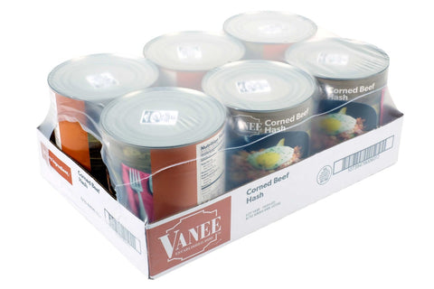 Vanee Corned Beef Hash, 108 Ounce -- 6 Case