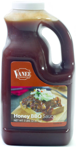 Vanee Honey BBQ Sauce, 5 Pound -- 4 per case.